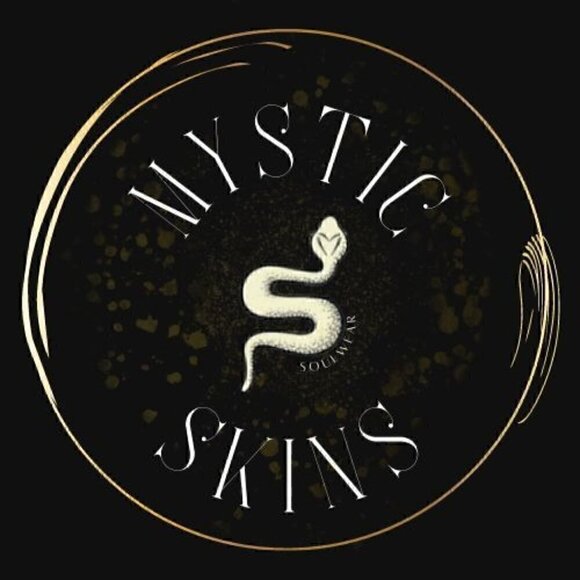 Vintage brown lambskin jacket; Hand painted, blue abstract unique hearts fringe - Picture 16 of 16